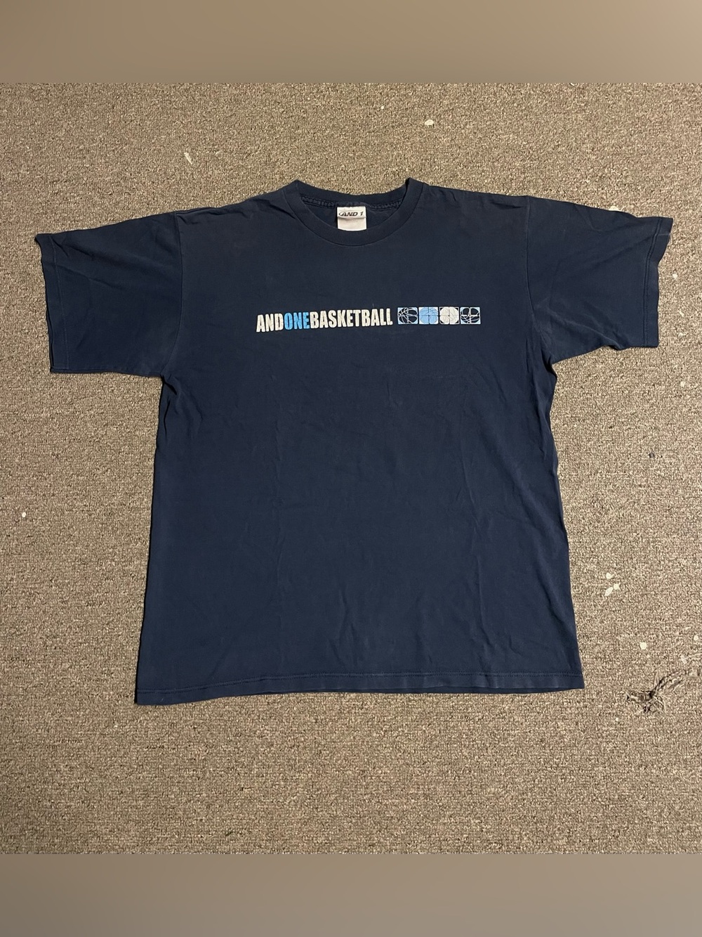 Vintage And1 basketball t shirt